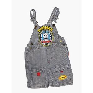 2007 Y2K Thomas & Friends Toddler Boys' Striped Overalls